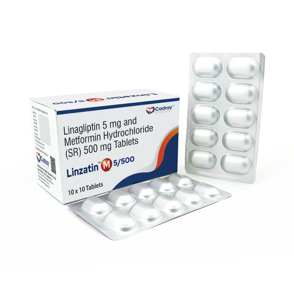 Linzatin M 500 Antidiabetic Combination Tablet Supply
